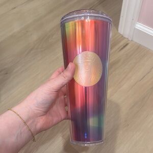 Starbucks Multicolor Tumbler with Logo